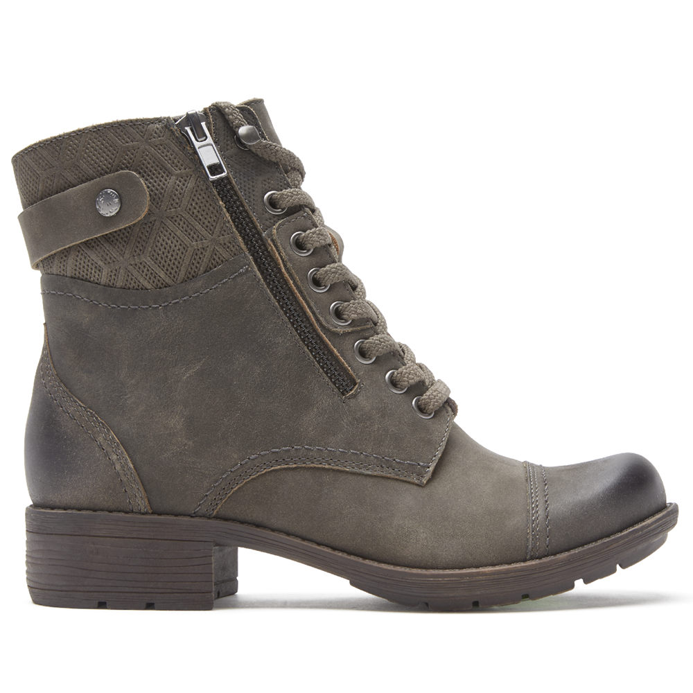 Rockport Womens Cobb Hill Alessia Bethany 2 - Boots Grey - TOM091458